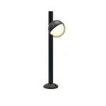 Modern Minimalist Pathway Landscape Lighting in Matte Black for Outdoor Walkways