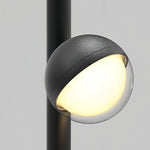 Modern Minimalist Pathway Landscape Lighting in Matte Black for Outdoor Walkways
