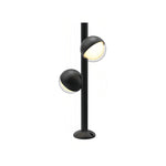 Modern Minimalist Pathway Landscape Lighting in Matte Black for Outdoor Walkways