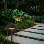 Mushroom Garden Lights Modern LED Landscape Lighting Set