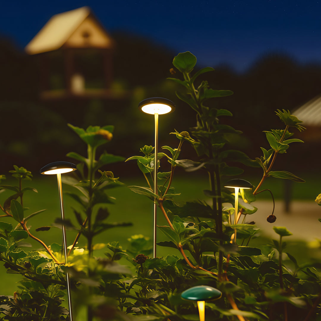 Pathway Landscape Light | Minimalist Outdoor Bollard in Matte Green