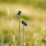 Pathway Landscape Light | Minimalist Outdoor Bollard in Matte Green