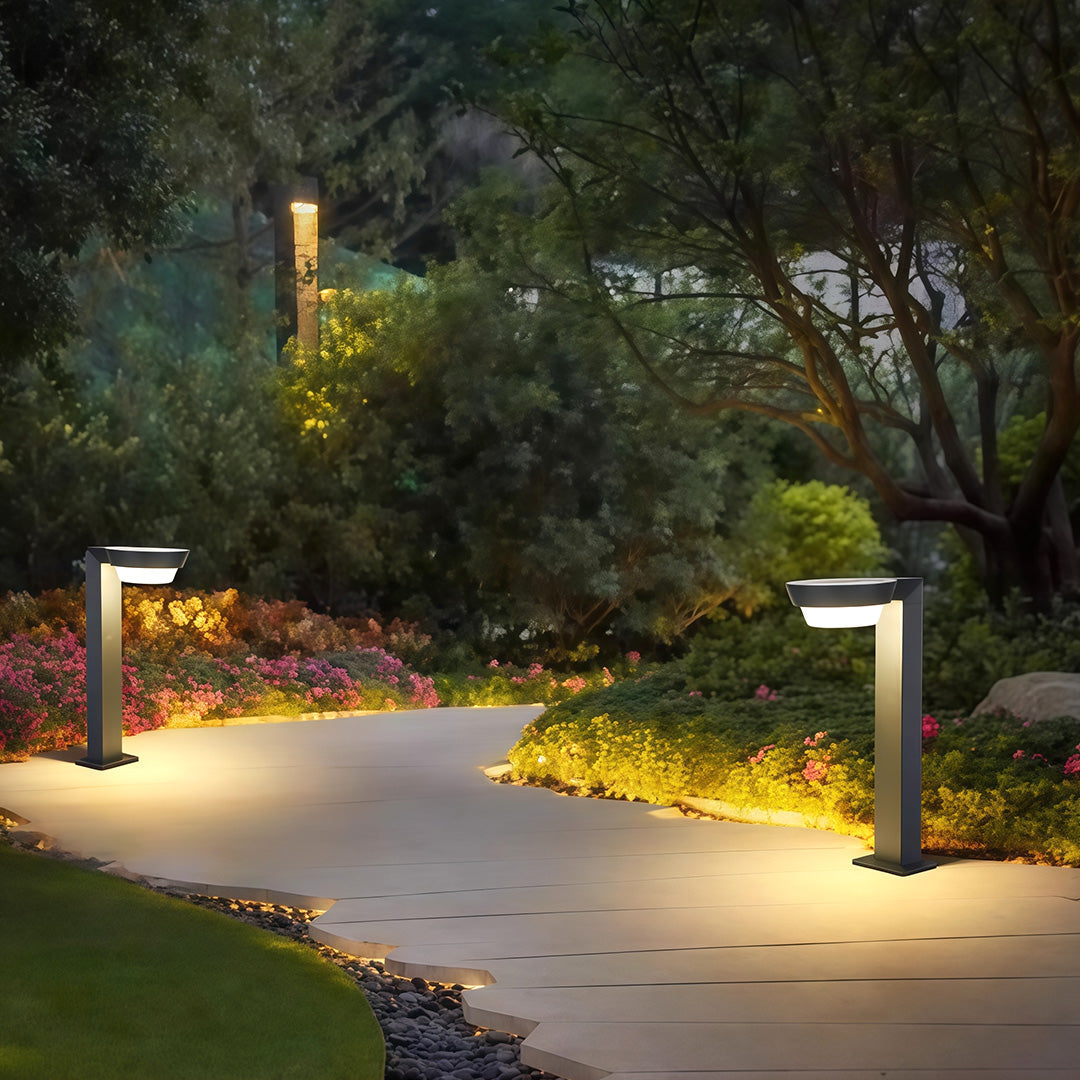 Modern Aluminum LED Path Light for Outdoor Walkways and Courtyards