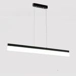 Linear LED Pendant Light in Aluminum and Acrylic for Modern Interiors