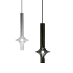 Lumen Glass Pendant Light in Smoke and Clear for Modern Interiors