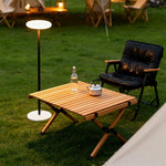 Lumina Solar Floor Lamp – Modern Aluminum Outdoor Patio Lighting