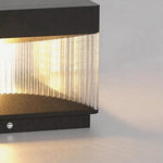 Modern Outdoor Solar Pillar Lights for Villa Gates and Gardens