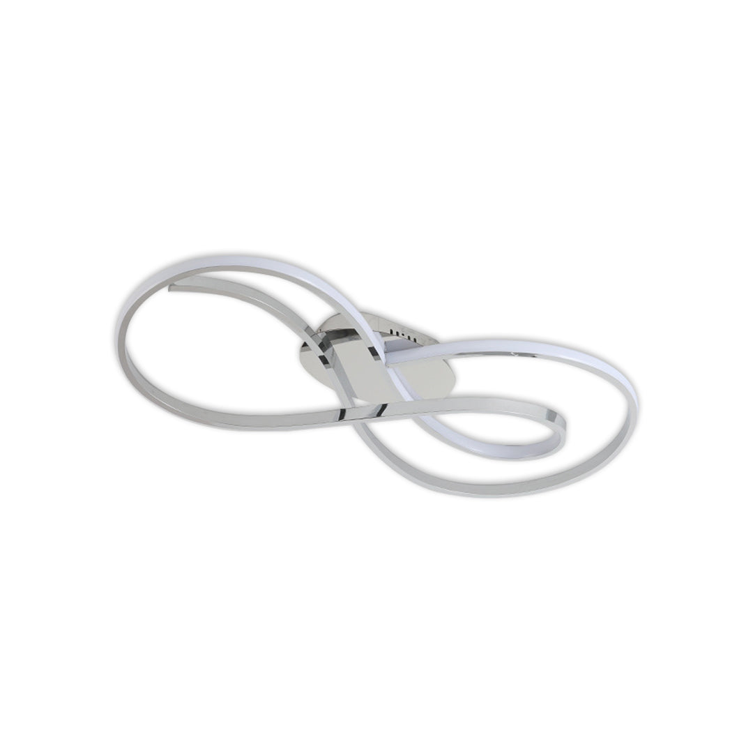 Art Deco Flush Mount Ceiling Light with Dimmable LED, Nordic Minimalist Design