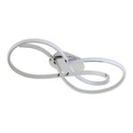 Art Deco Flush Mount Ceiling Light with Dimmable LED, Nordic Minimalist Design