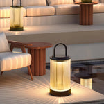 Modern Portable Lantern for Outdoor Terrace and Landscape Lighting