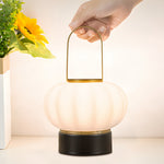 Aurora Lantern Table Lamp – Portable Nordic LED Accent Light with Dimmable Warm to Cool Glow