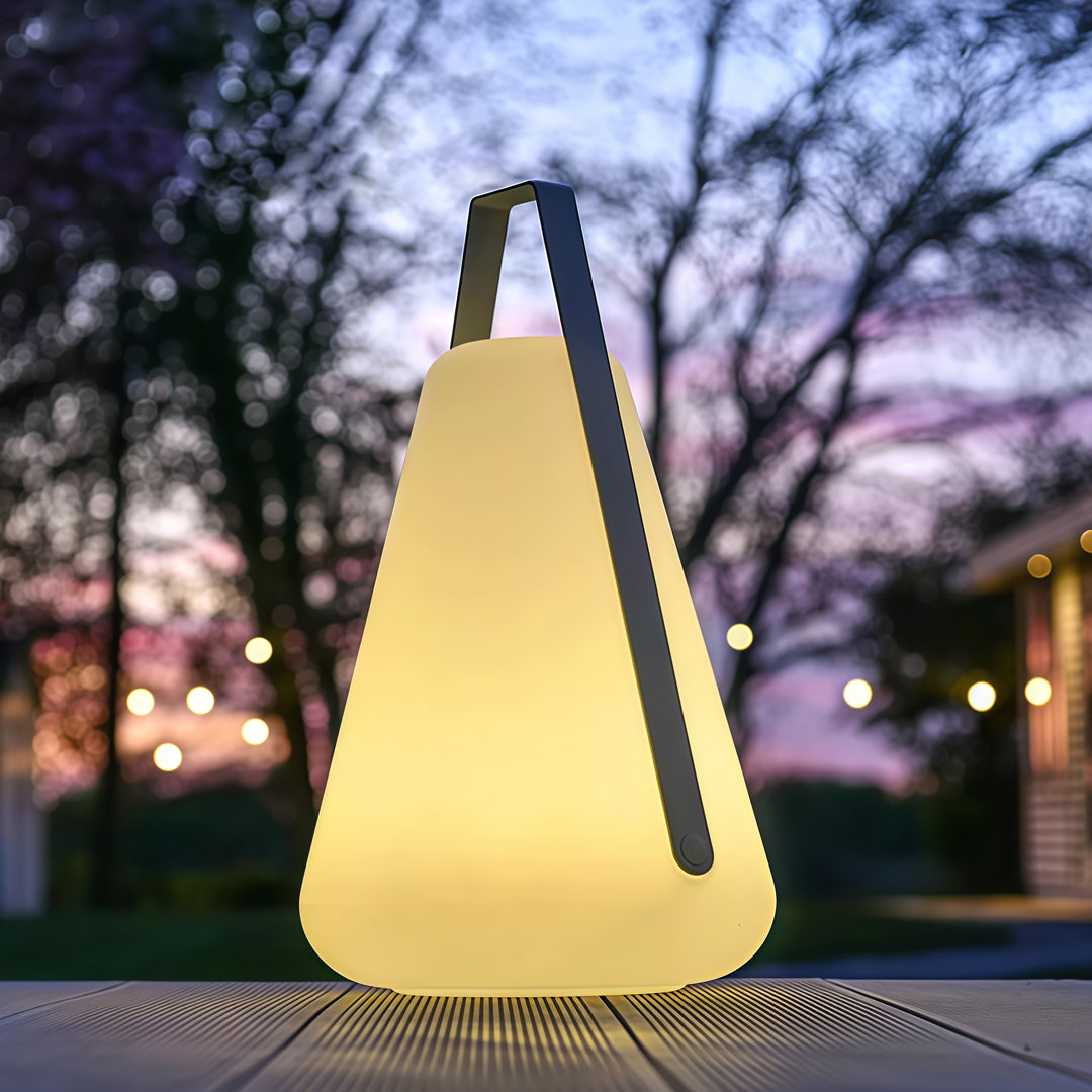 Aurora Portable LED Lantern for Outdoor Garden and Terrace
