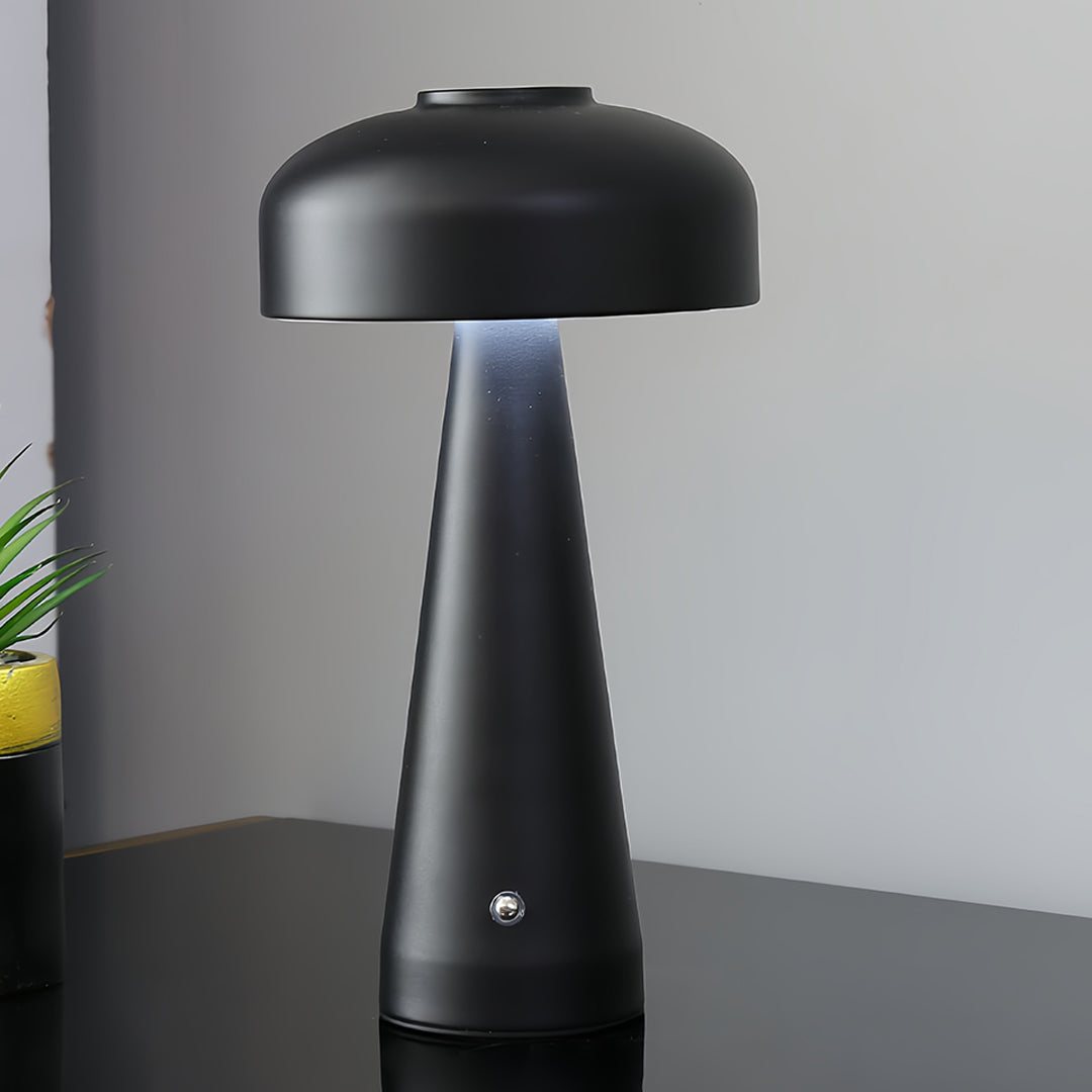 Mushroom Table Lamp with Touch Dimming, Portable LED Accent Light