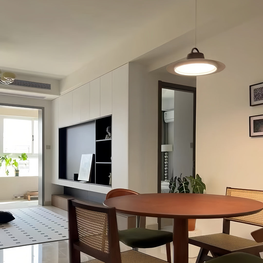 Saucer Pendant Light with Full-Spectrum LED for Kitchen and Dining