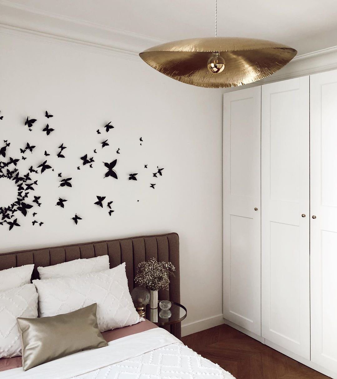 Hammered Brass Suspension Llight