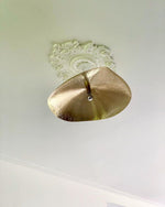 Hammered Brass Suspension Llight