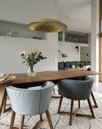 Hammered Brass Suspension Llight