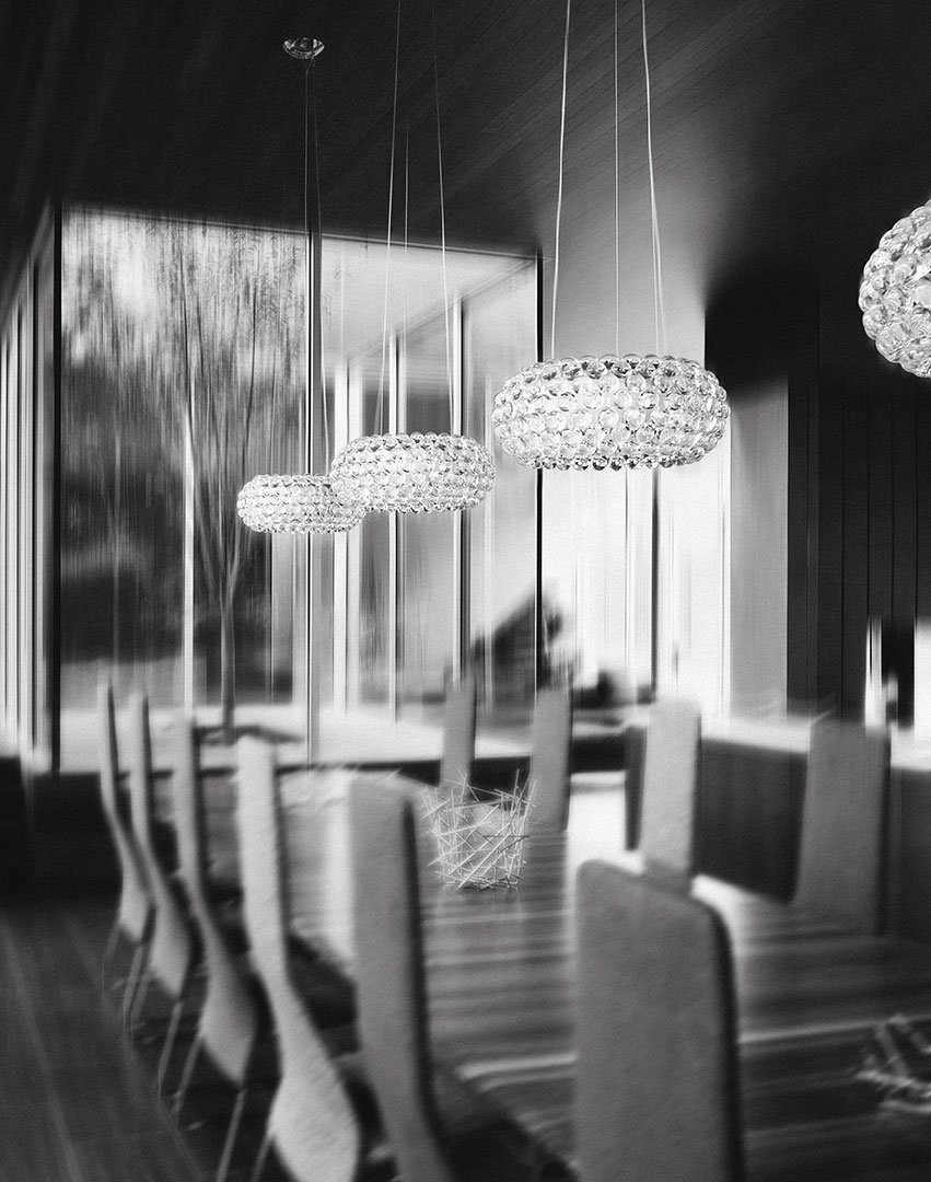 Caboche suspension lamp