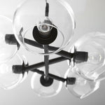Staggered Glass Chandelier