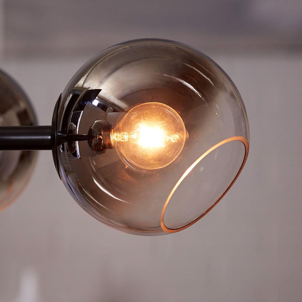 Staggered Glass Chandelier