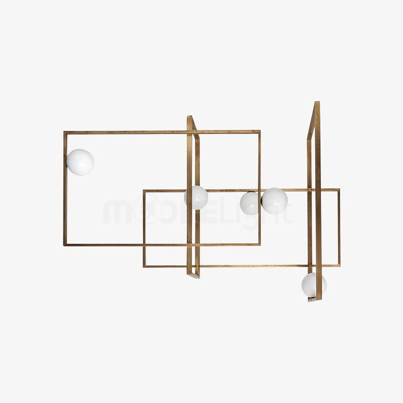 Mondrian Glass Ceiling light