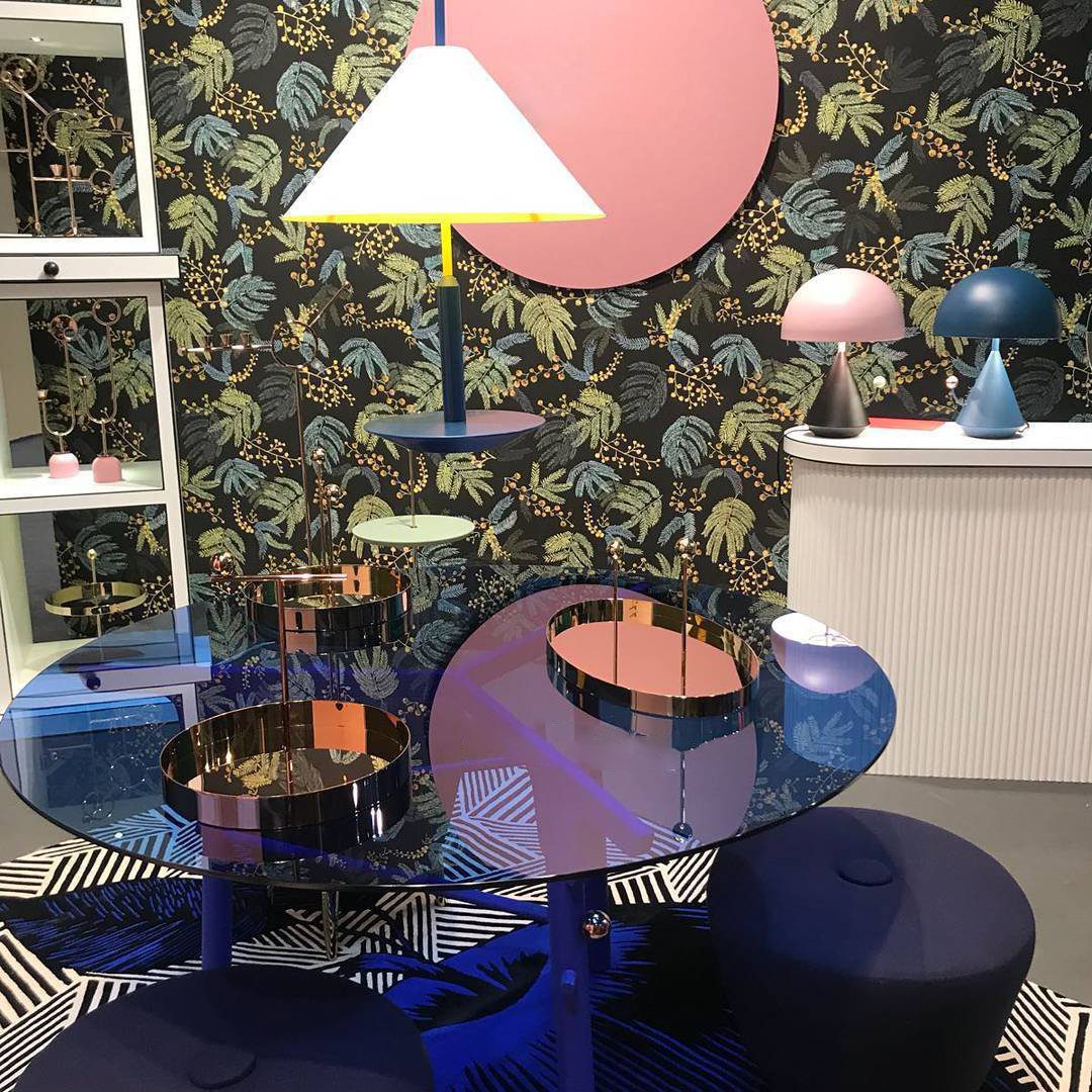Pyramid Table Lamp