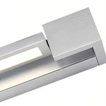 Chrome LED Vanity Light Bar for Modern Bathroom Mirror