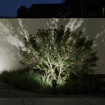 Minimalist LED Garden Spike Spotlight with Adjustable Warm Light