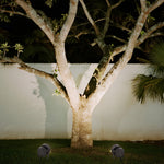 Architectural Outdoor LED Garden Spotlights, 3000K Warm White, IP65 Waterproof