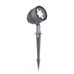 Minimalist LED Outdoor Spotlight with Ground Spike, Warm White 3000K
