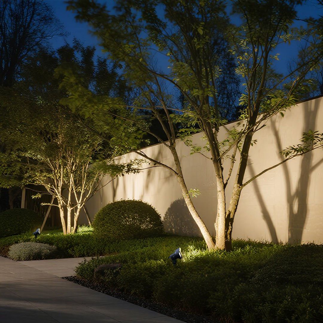 Modern Minimalist 12V Outdoor Spike Spotlights for Garden Landscapes