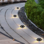 Modern Round Led Surface Flush Mounted Step Light Landscape Waterproof Decking Lights