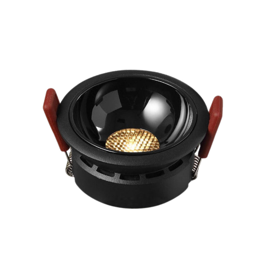 Ultra-Thin Recessed LED Spotlight with Honeycomb Anti-Glare, 7W Modern Ceiling Light