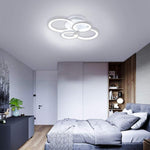 Elegant Semi Flush Mount Ceiling Lights With Unique Overlapping Rings
