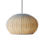 Artisan Rattan Pendant Light – Waterproof Outdoor Hanging Lantern