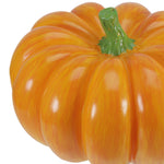 Sculptural Pumpkin Resin Lamp with Warm LED Glow for Indoor and Outdoor Ambience