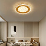 Lumière Rond LED Flush Mount Ceiling Light in White