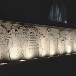 Solar Recessed In-Ground LED Well Light, Warm White 3000K, Aluminum