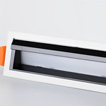 Architectural Recessed Linear LED Spotlight, Anti-Glare, Modern Aluminum
