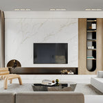 Architectural Recessed Linear LED Spotlight, Anti-Glare, Modern Aluminum