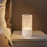 Art Deco Vase Table Lamp with Dimmable LED – Modern Sculptural Lighting
