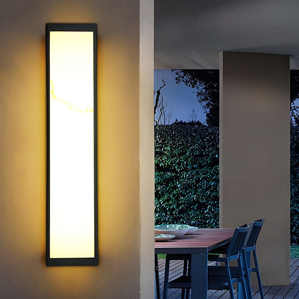 Rectangle Outdoor Wall Lights Led Wall Lamp Wall Sconce Lighting Wall Mounted Lights