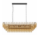 Modern Glass Pendant Chandelier 8-Light 10-Light American Luxury Ceiling Light