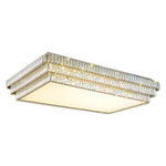 Aurelia Crystal Flush Mount Ceiling Light with Full Spectrum LED