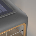 Modern Minimalist Outdoor Pillar Light – Stainless Steel LED Bollard for Courtyards & Villas