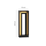 Modern LED Bollard Light for Pathways & Gardens | Stainless Steel
