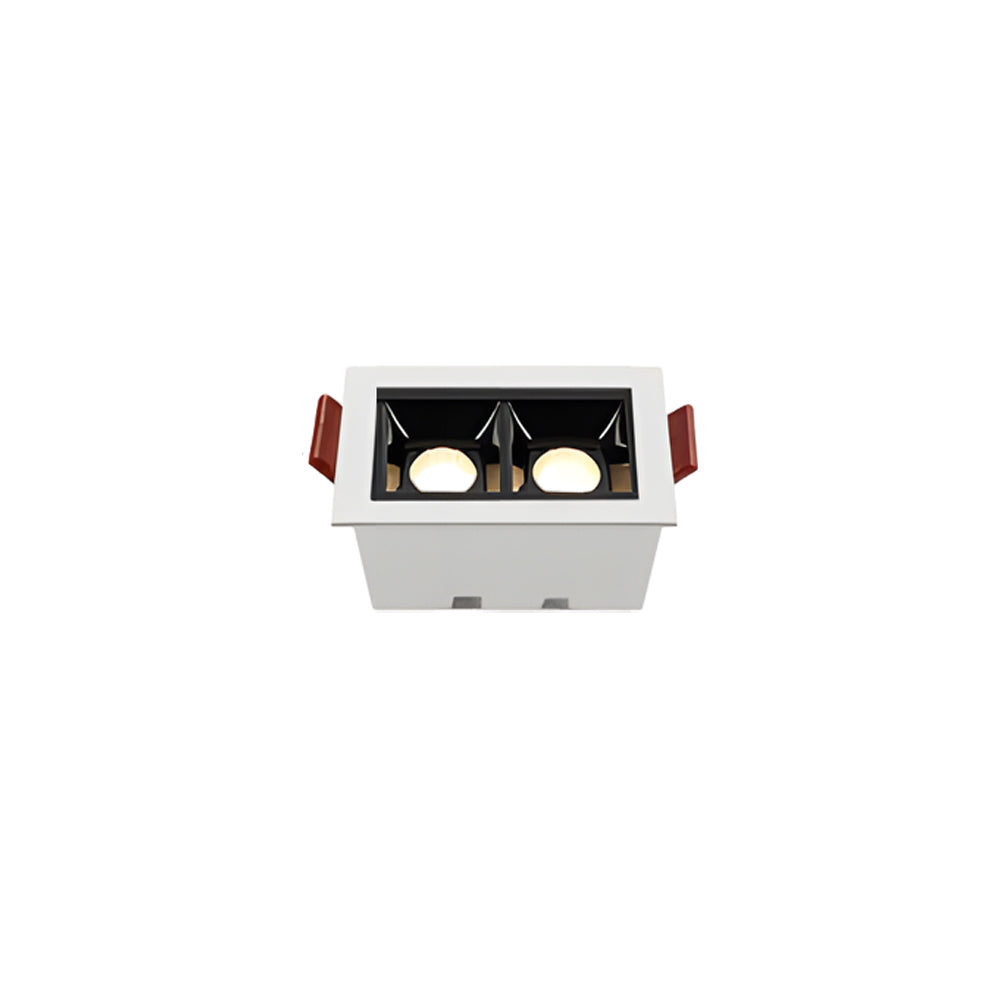 Linear Recessed LED Ceiling Spotlights, Modern Minimalist Architectural Lighting