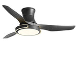 Modern Ceiling Fan with Dimmable LED Light and Remote Control