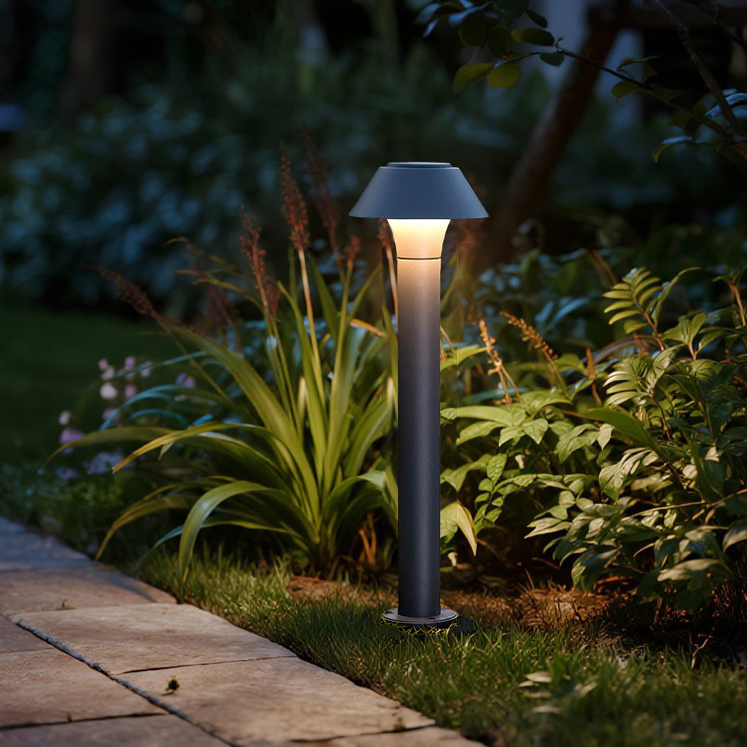 Minimalist LED Bollard Path Light for Modern Landscape