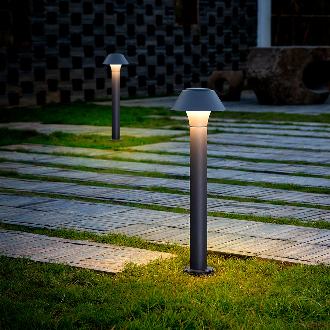 Minimalist LED Bollard Path Light for Modern Landscape